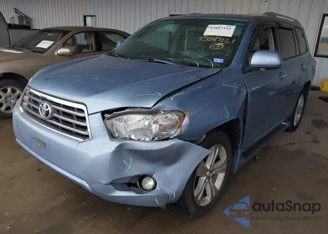 2010 Toyota Highlander Limited V6 z USA, uszkodzony, nr VIN 5TDYK3EH5AS007618